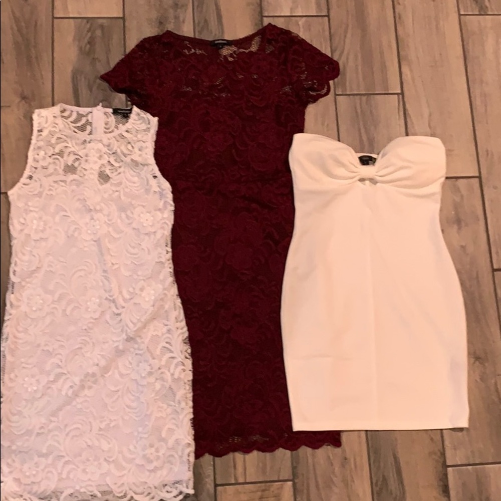Set of three size small dresses